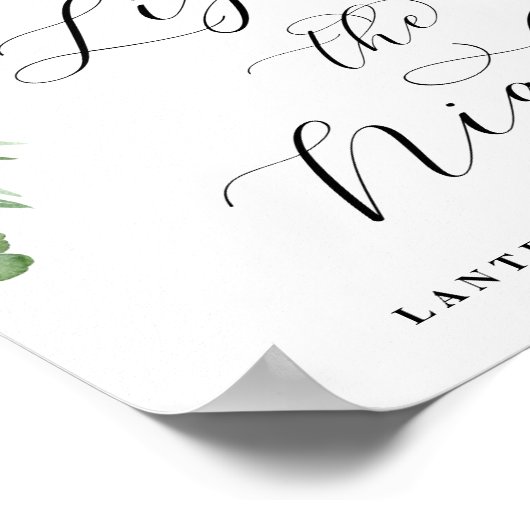 Bewundern Sie das blutige Licht, das abends die Ho Poster (Ecke)