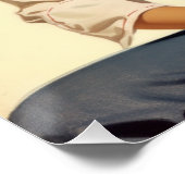 Bewundern Sie den alten West-Glamour: Wilde Westfl Poster (Ecke)