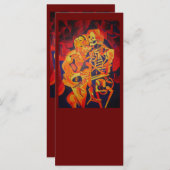 Bewundern Sie die bunte geometrische Kunst des Tod (Vorne/Hinten)