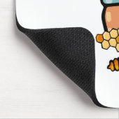 Bewundern Sie die niedliche gelbe und blaue Wortar Mousepad (Ecke)