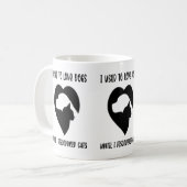 Bewundernswert an Lieben gewöhnt, bis ich Katzen e Kaffeetasse (Vorderseite Links)