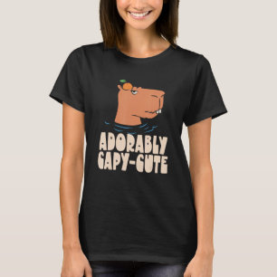 Bewundernswert Capybaras Süße Tier Capybaras Roden T-Shirt