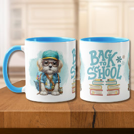 Bewundernswert zurück zum Schulhundebakel Tasse
