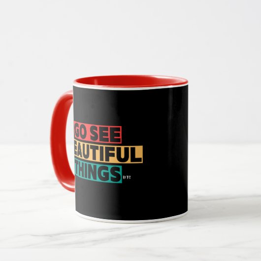 Bewundernswerte Dinge sehen BFTG Kaffee Tasse (Vorderseite Links)