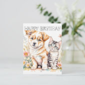 Bewundernswerte Freunde für immer Postkarte (Stehend Vorderseite)