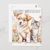 Bewundernswerte Freunde für immer Postkarte (Vorne/Hinten)