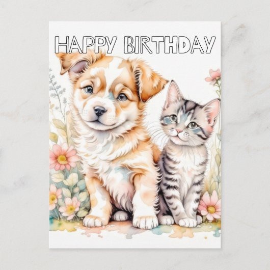 Bewundernswerte Freunde für immer Postkarte (Vorderseite)