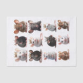 Bewundernswerte Prinzessin und Prinzessin Mäuse mi Seidenpapier (Vorderseite)