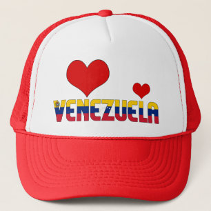 Bewundernswerte venezolanische Fahne hört patrioti Truckerkappe