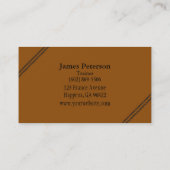 Bewundernswerte Visitenkarten für deutsche Hirten Visitenkarte (Rückseite)