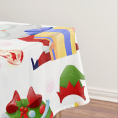 Bewundernswerte Weihnachtselemente und Weihnachtse Tischdecke (Beispiel)