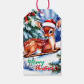 bewundernswerte Weihnachtsweiden Geschenkanhänger (Vorderseite)