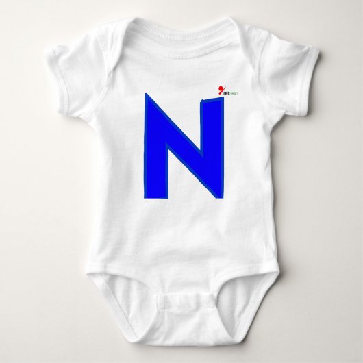 Bewundernswerter Baby Bodysuit mit einfachem Brief Baby Strampler (Vorderseite)