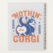 Bewundernswerter Corgi-Hintern mit "Nothing but Co Planer (Rückseite)