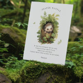 Bewundernswerter Wasserfarben Igel Windelwindzeich Sockelschild