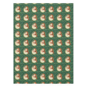 Bewundernswerter Weihnachtsmann, Weihnachten Tischdecke (Vorderseite)