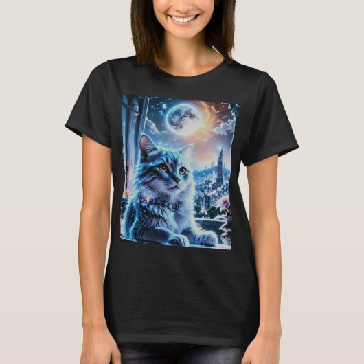 Bewundernswertes Big City Kitten T-Shirt (Vorderseite)