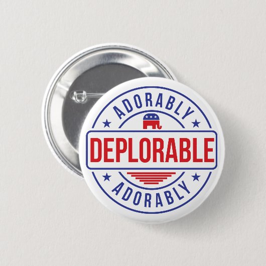 Bewundernswertes Knopfdruck-Button Button (Vorne & Hinten)