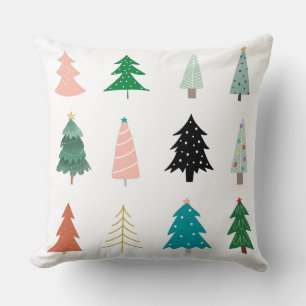 Bewundernswertes, modernes, weißes Hintergrund Xma Kissen