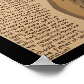 Bewundertes Poster (Ecke)