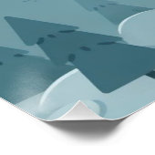 Bewunderung auf einem Hügel Poster (Ecke)