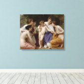 Bewunderung Bouguereau (L'bewunderung) (1867) Leinwanddruck (Insitu (Holzboden))