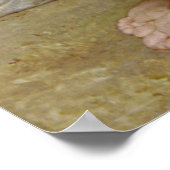 Bewunderung Bouguereau (L'bewunderung) (1867) Poster (Ecke)