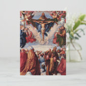 Bewunderung der Dreifaltigkeit durch Albrecht Dure (Stehend Vorderseite)