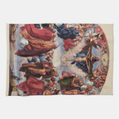 Bewunderung der Dreifaltigkeit durch Albrecht Dure Geschirrtuch (Horizontal)