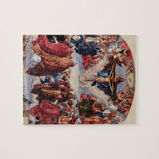 Bewunderung der Dreifaltigkeit durch Albrecht Dure Puzzle (Horizontal)