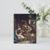 Bewunderung der Hirten, 1630 Postkarte (Stehend Vorderseite)