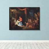 Bewunderung der Hirten, 1689 Leinwanddruck (Insitu (Holzboden))