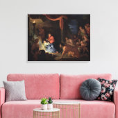 Bewunderung der Hirten, 1689 Leinwanddruck (Insitu (Wohnzimmer))