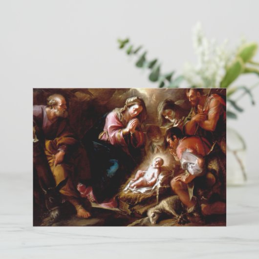 Bewunderung der Hirten - Altobello (Stehend Vorderseite)