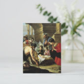 Bewunderung der Hirten aus dem 17. Jahrhundert Postkarte (Stehend Vorderseite)