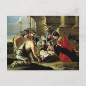 Bewunderung der Hirten aus dem 17. Jahrhundert Postkarte (Vorderseite)