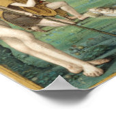 Bewunderung der Hirten, ca. 1500 Poster (Ecke)