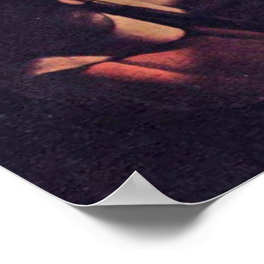 Bewunderung der Hirten durch Gerard van Honthorst Poster (Ecke)