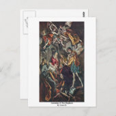 Bewunderung der Hirten durch Greco El Postkarte (Vorne/Hinten)