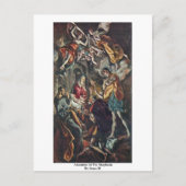 Bewunderung der Hirten durch Greco El Postkarte (Vorderseite)