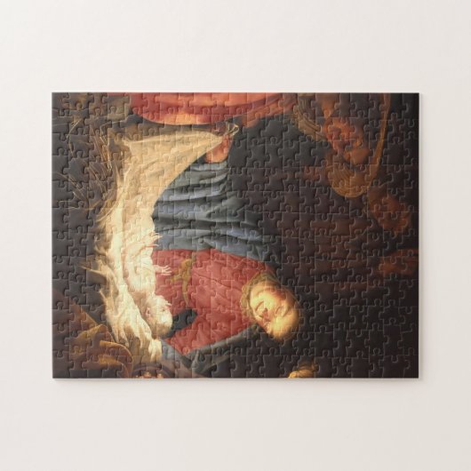 Bewunderung der Hirten - Honthorst Puzzle (Horizontal)