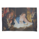 Bewunderung der Hirten - Honthorst - Weihnachten Kissenbezug (Vorderseite)