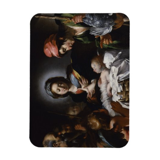 Bewunderung der Hirten, um 1615 Magnet (Vertikal)