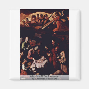 Bewunderung der Hirten von Zurbarán Francisco Magnet