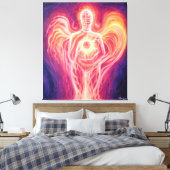 Bewunderung der inneren Sonne Leinwanddruck (Insitu (Schlafzimmer))