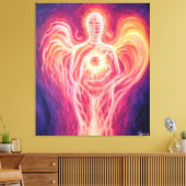 Bewunderung der inneren Sonne Leinwanddruck (Insitu (Wohnzimmer))