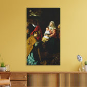 Bewunderung der Könige, 1619 Leinwanddruck (Insitu (Wohnzimmer))