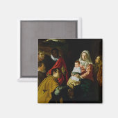 Bewunderung der Könige, 1619 Magnet (Vorderseite/Rückseite)