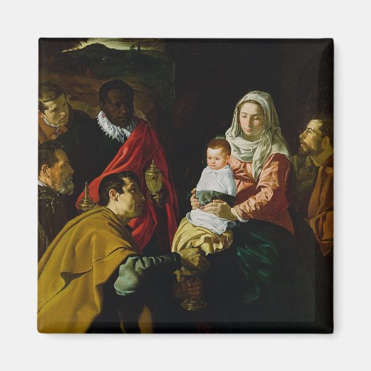Bewunderung der Könige, 1619 Magnet (Vorne)