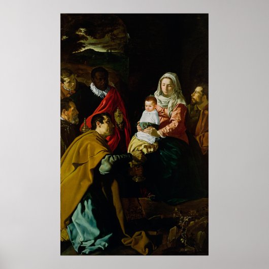 Bewunderung der Könige, 1619 Poster (Vorne)